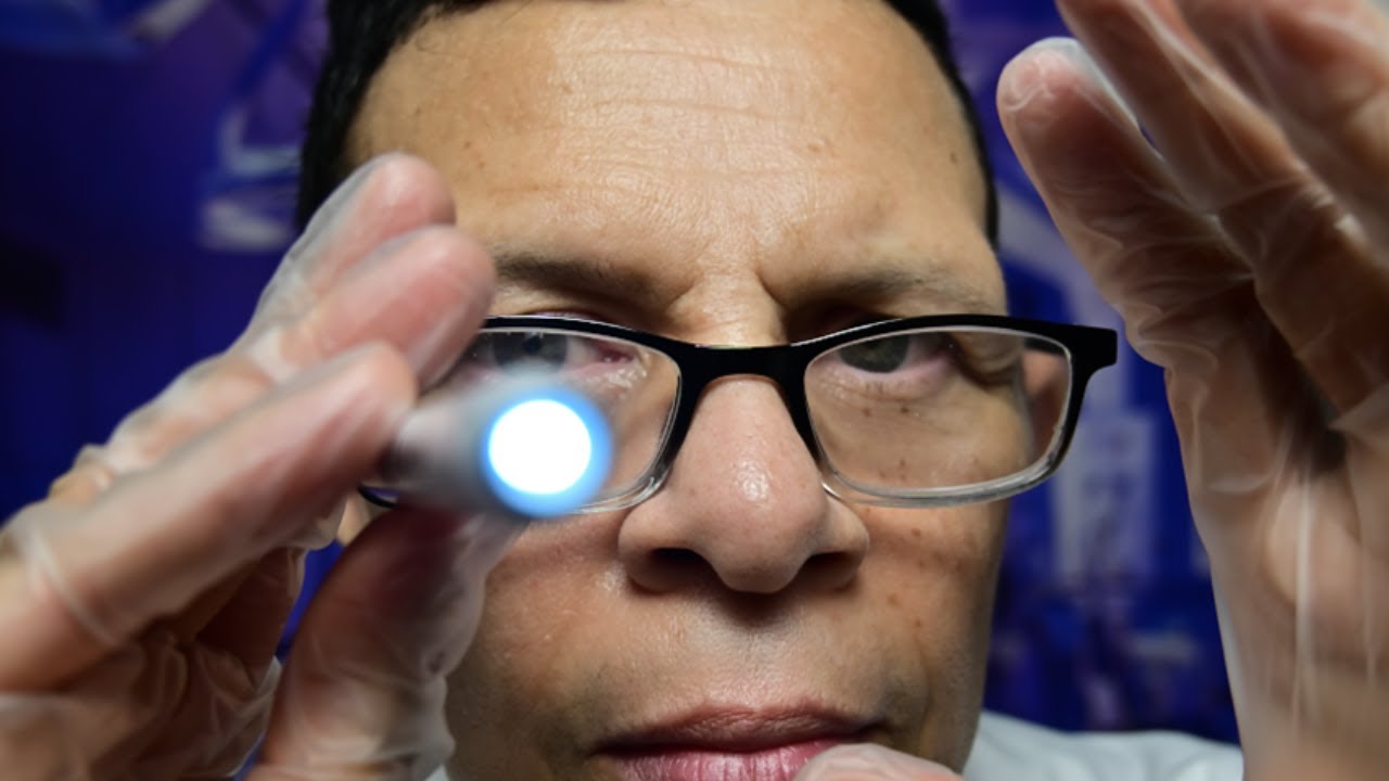 🥼🩺 🌟ASMR NEUROLOGIST GIVES YOU A MOST UNPREDICTABLE CRANIAL NERVES  EXAM