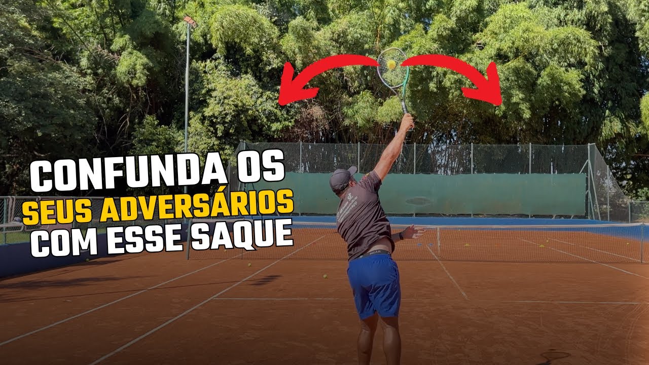 Domine as 4 direções do saque e desequilibre seu adversário