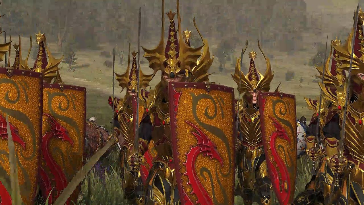 high elves vs dwarfs warhammer 2 cinematic battle