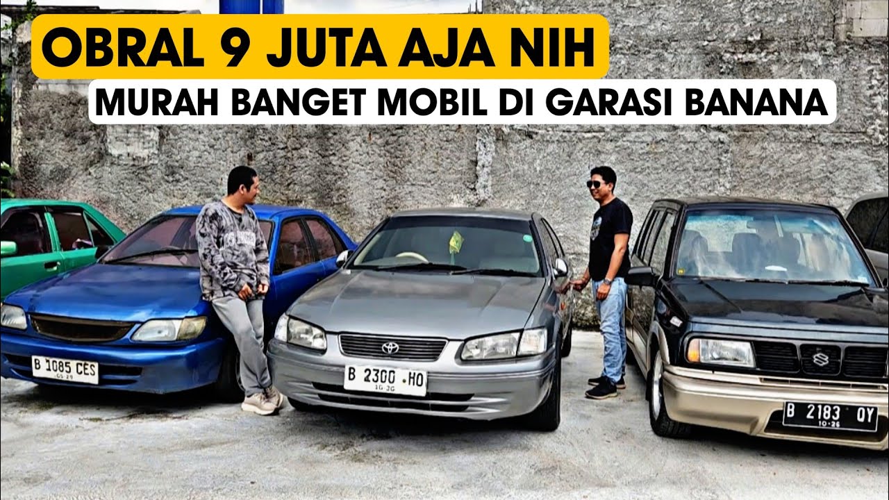 Obral 9 Juta aja Nih...Garasi Banana Jual Mobil Bekas Super Murah Yaa Ges