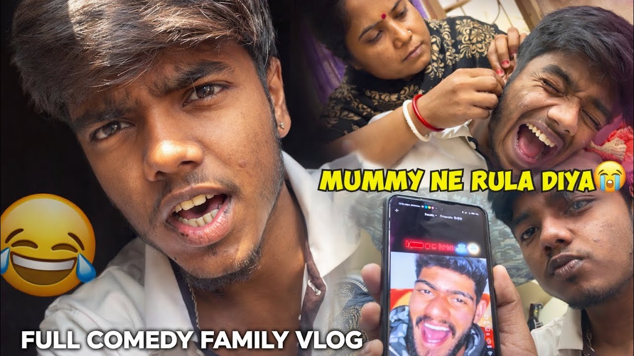 Mummy Ne Aaj Rula Diya 😭❤️ | Comedy Vlog 😂… 