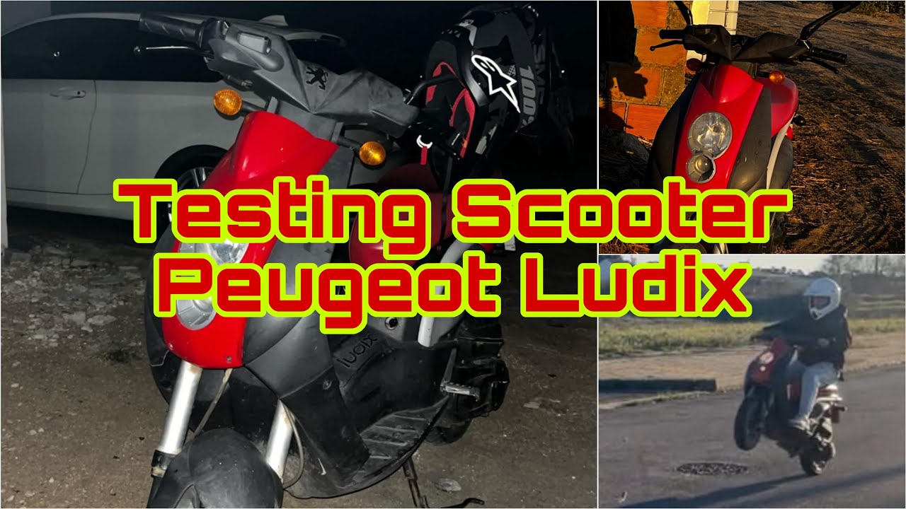 D’origem | Testing Scooter Peugeot Ludix