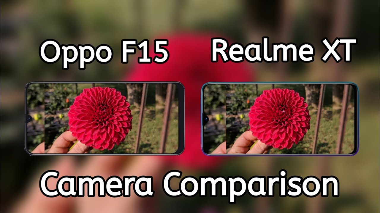Oppo F15 VS Realme XT Camera Comparison