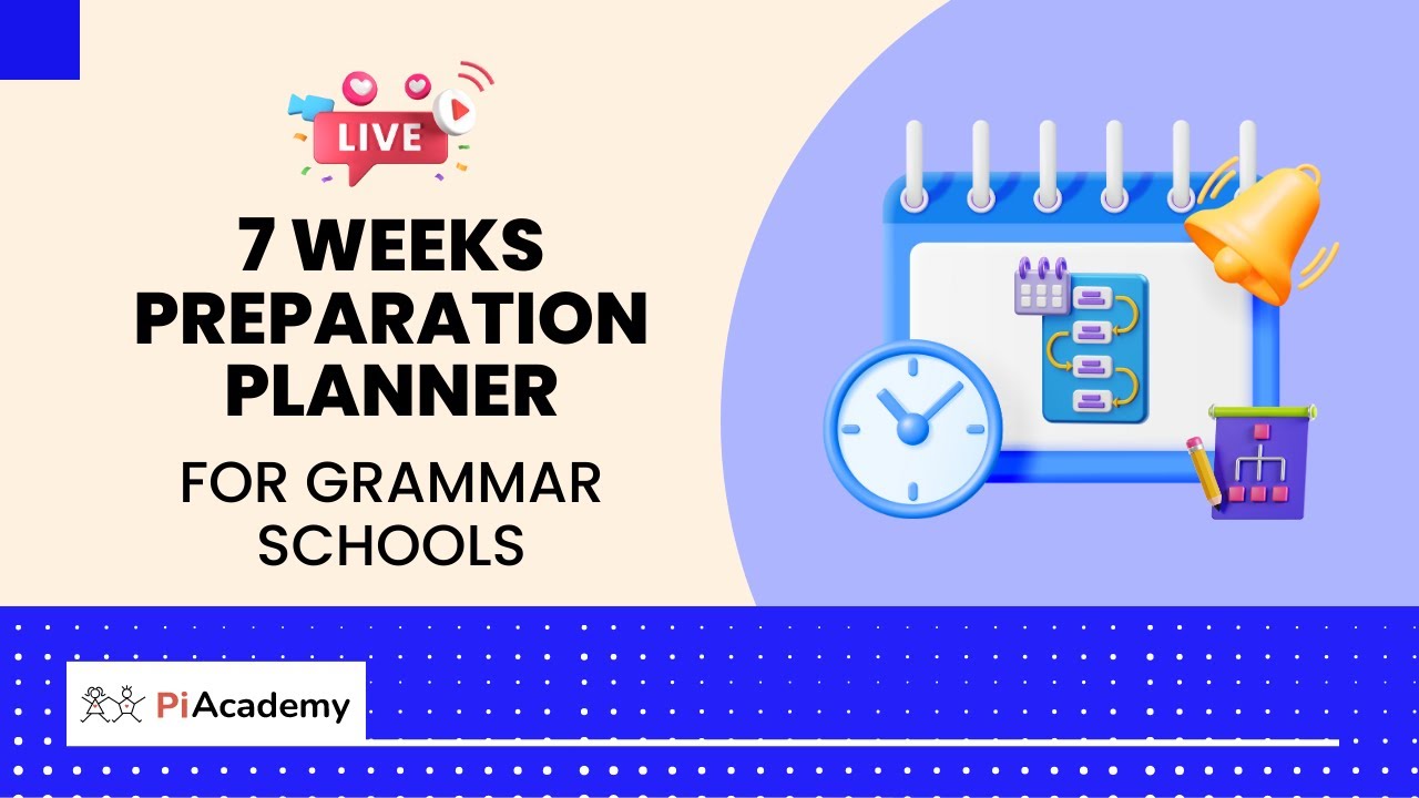 FREE 11+ Exam Webinar - How to Prepare for Grammar Schools in 7 Weeks | 100% Success