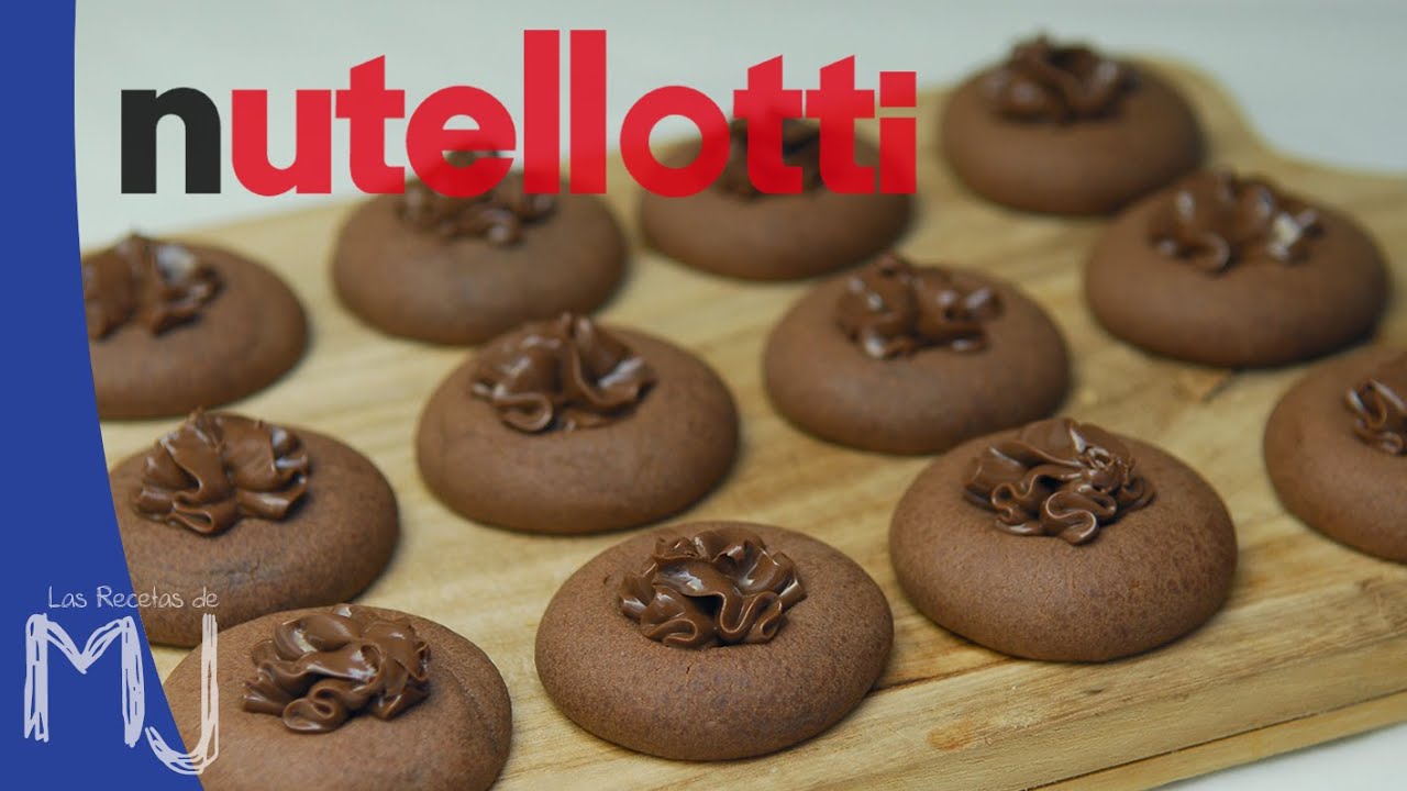 NUTELLOTTI &iexcl;con solo 3 ingredientes!: para fans de la Nutella