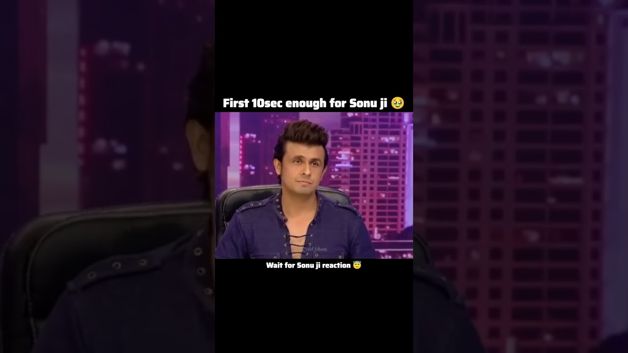 Wait for Sonu Nigam reaction 😇#sonunigam #trending #shorts