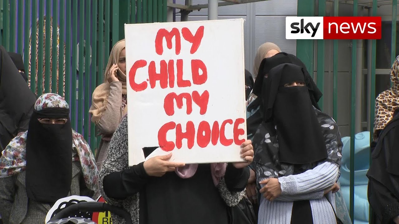 The parents protesting LGBT lessons in schools