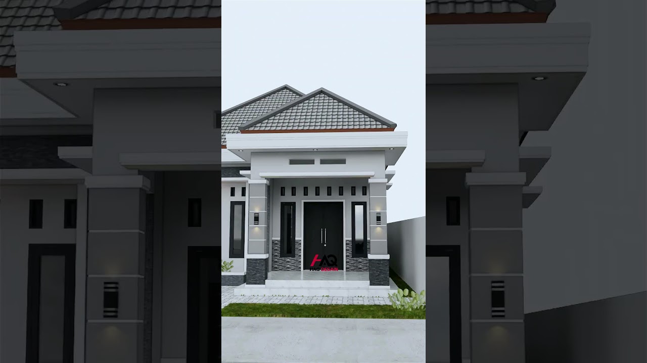 RUMAH MNIMALIS 7X14meter #shorts #desainrumah #modelrumah