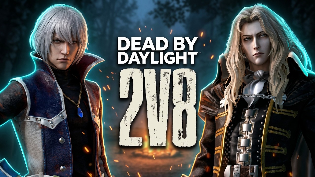 Dead by Daylight 1140 - 2V8 with Soma Cruz & Alucard (No Commentary)