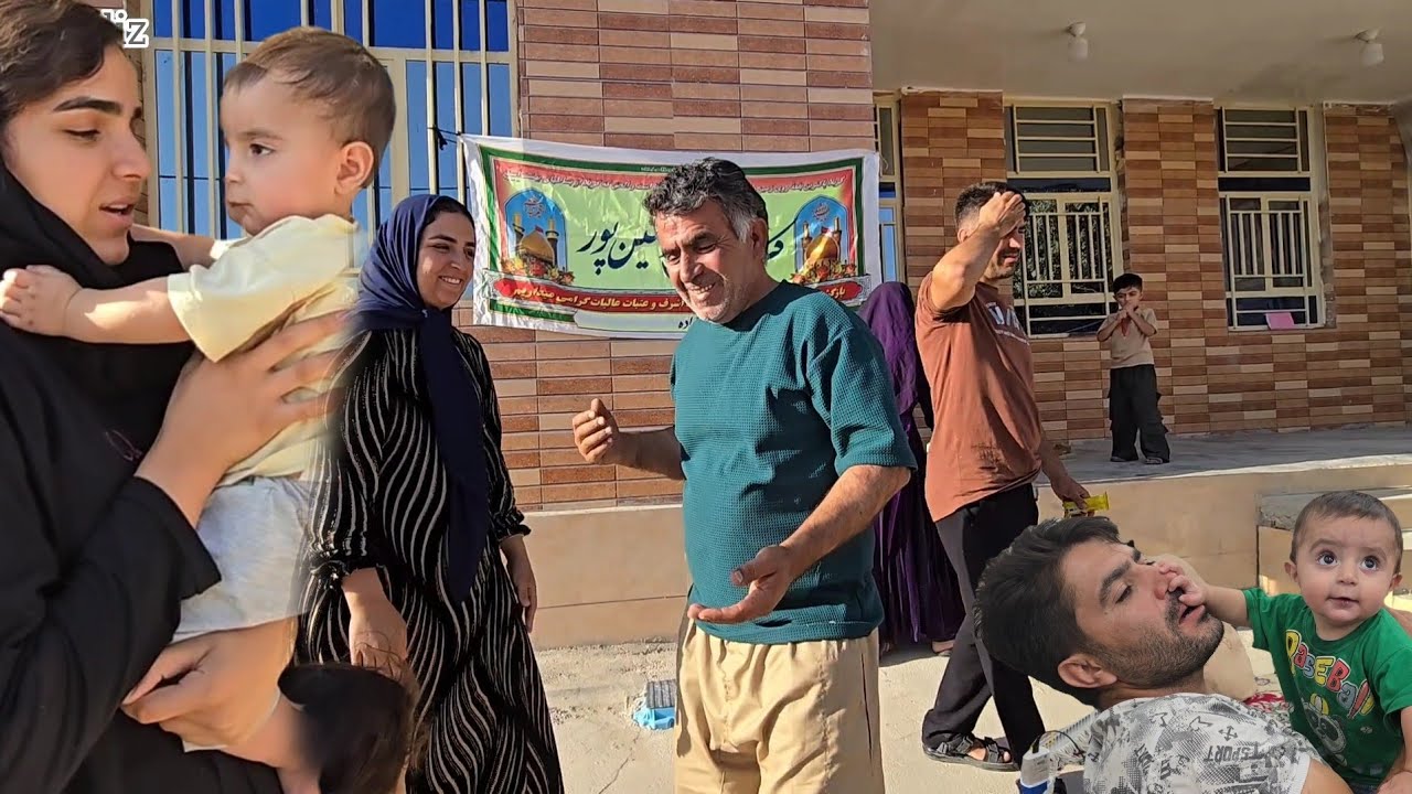 🌿 Busy Village Life! The Sholiz Family Visits Narges' Father After His Emotional Return from Karbala