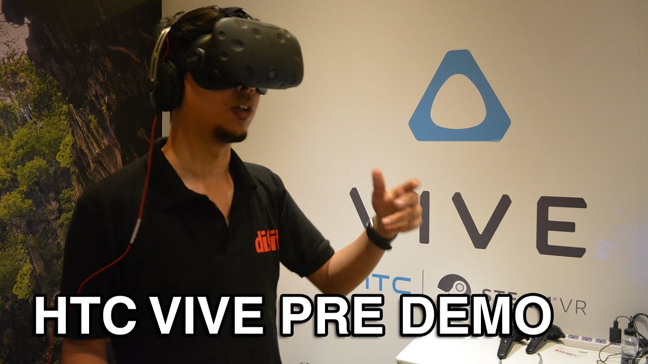 HTC Vive Pre Demo | Digit.in