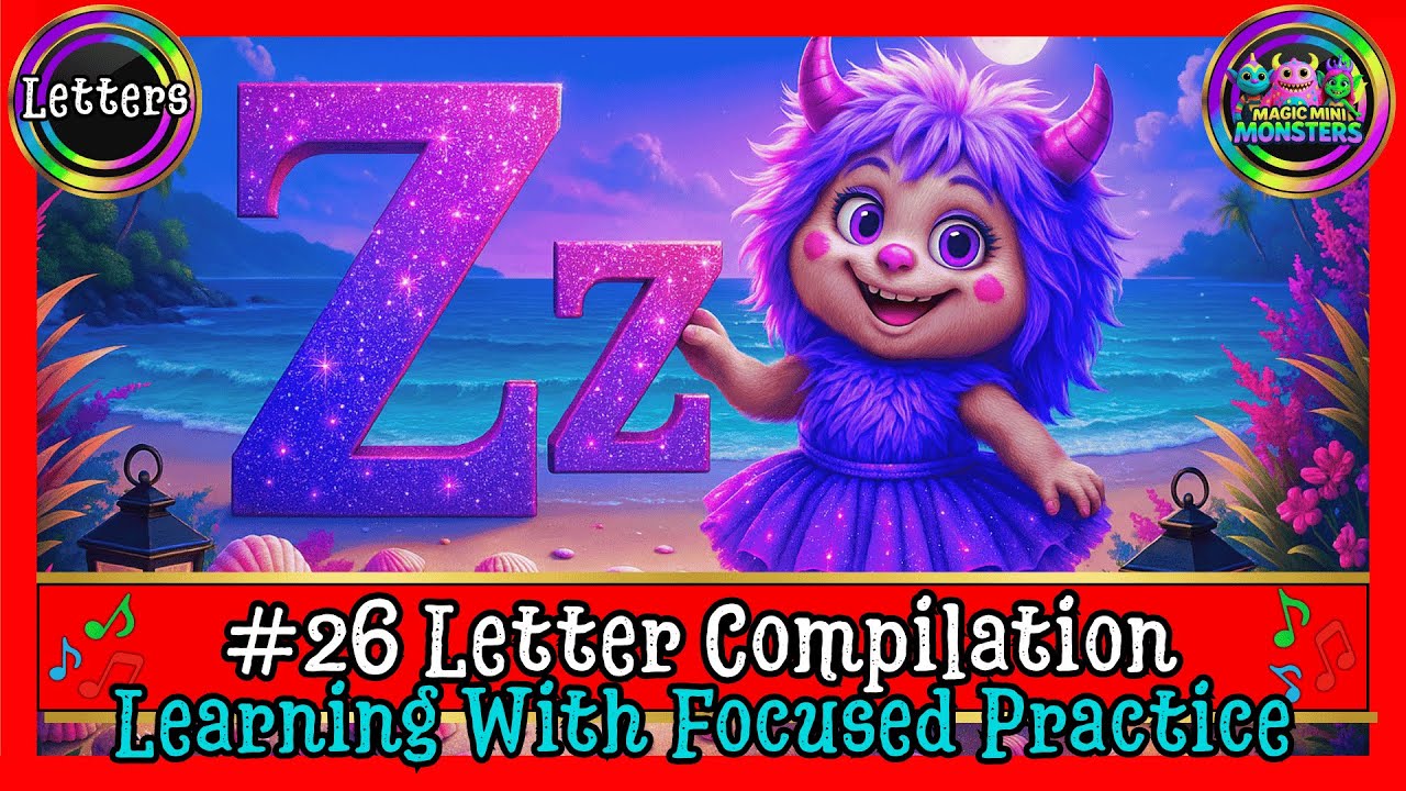 #26 Letter Compilation | Focused Lessons | Magic Mini Monsters | 