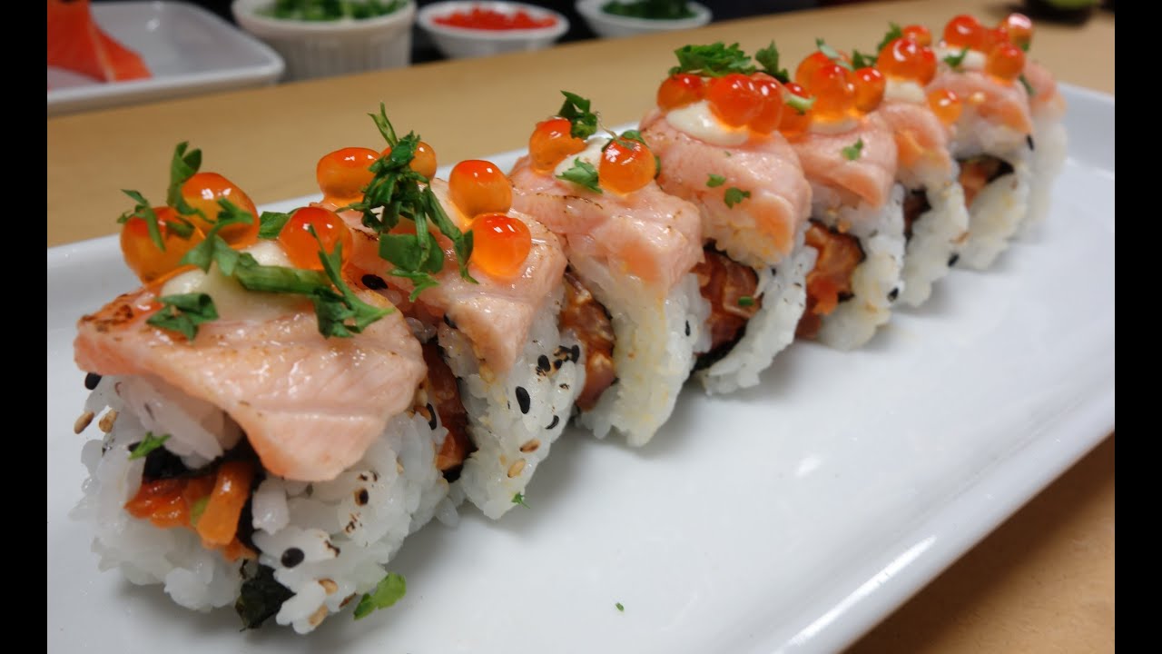 Crazy Salmon Roll — серия «Как приготовить суши»