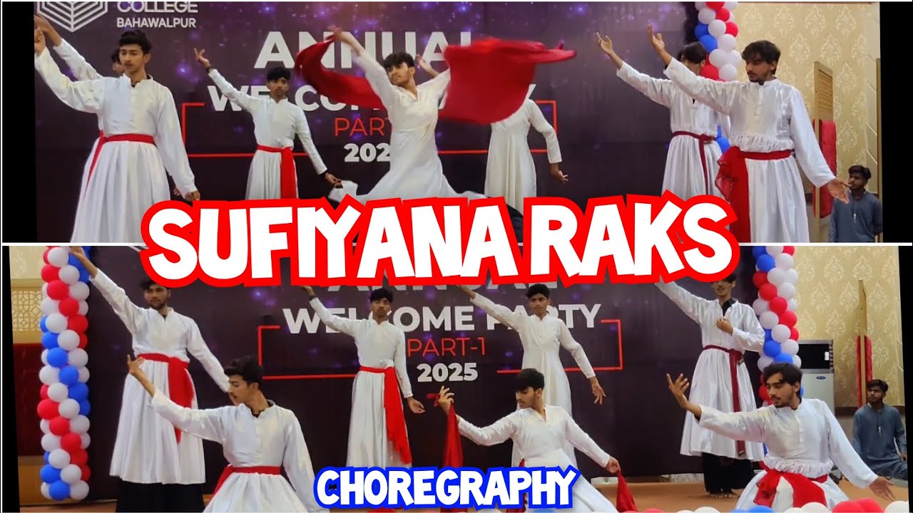 Sufiyana Raks in the welcome party of pgc 2025|choreography 