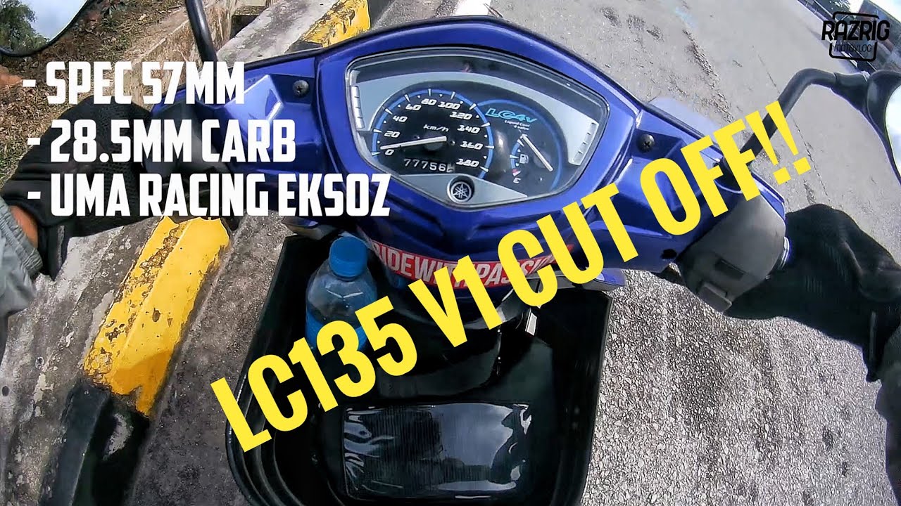 Test Yamaha LC135 V1 cut off | LC135 | Motovlog