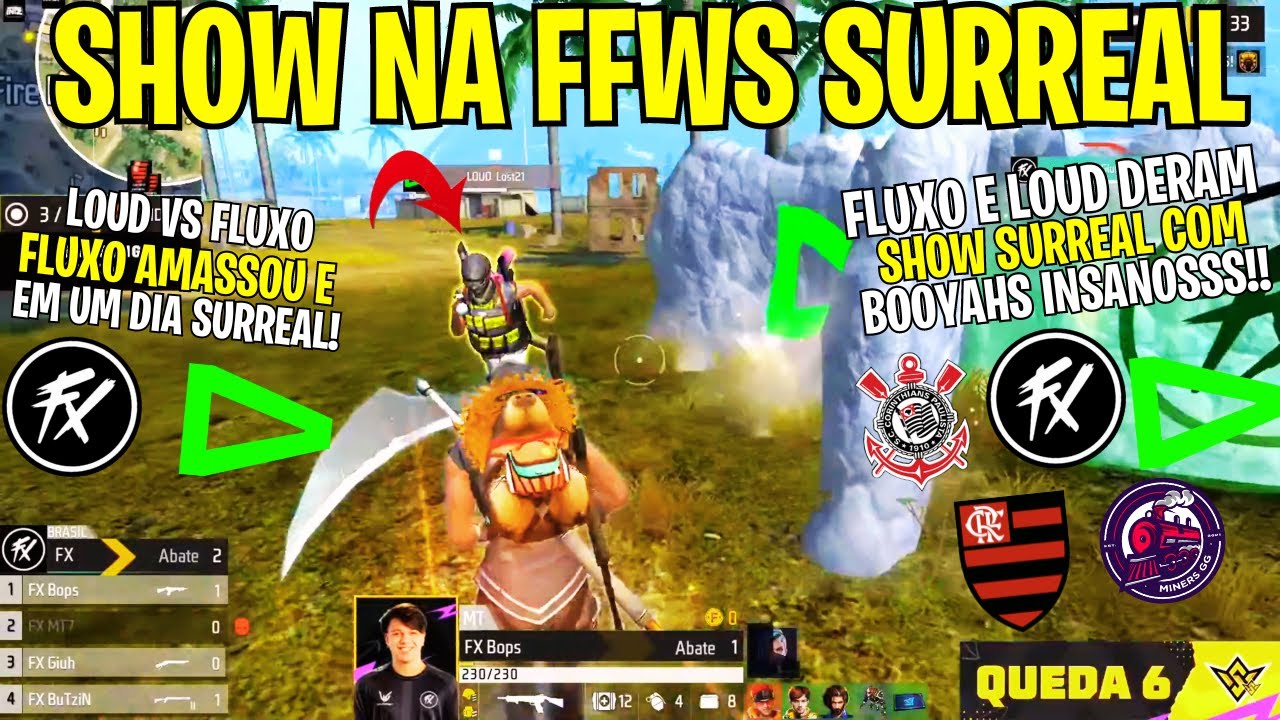 EPICOOOO! SHOW DO FLUXO E LOUD E GARANTEM VAGA PRO MUNDIAL NA ARABIA! SURREAL FFWS ANTIGA LBFF!