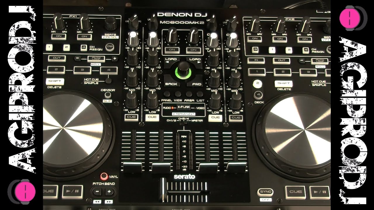 DENON MC6000MK2 Serato DJ Controller In-Depth Hardware Overview | agiprodj