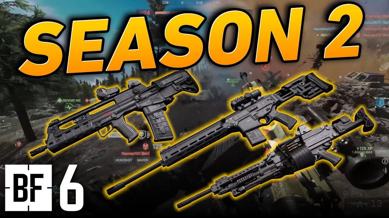 Battlefield 6 Season 2 Weapons | Testing The New Recoil And Gameplay Updates