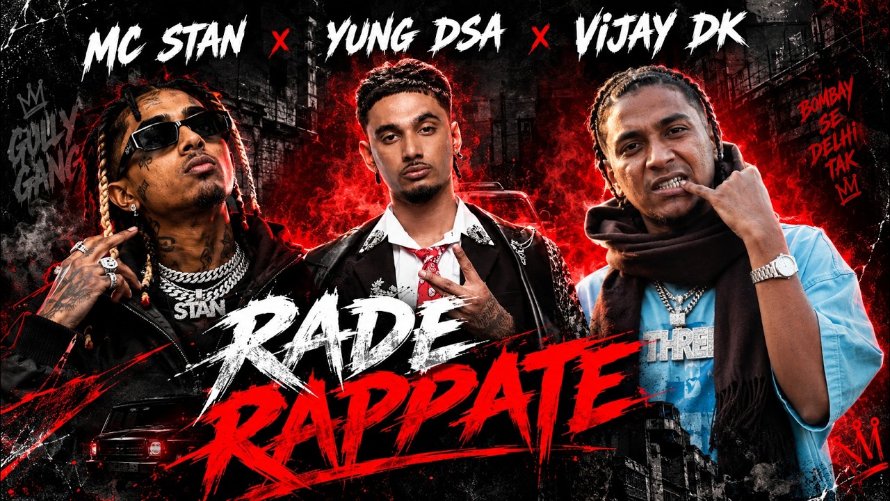 RADE RAPATE - YUNG DSA X MC STAN X VIJAY DK 2026 (Prod. Rohan Beatz) 