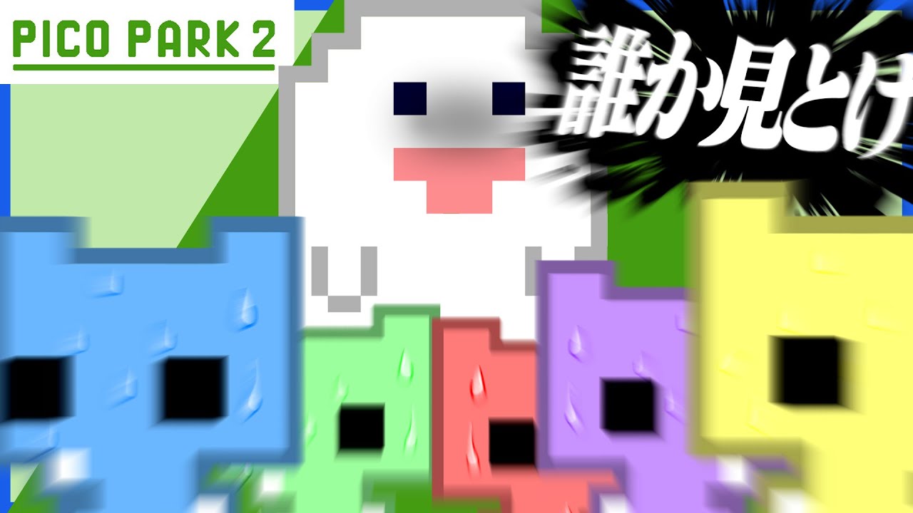 連携がとれない行動ばっかりで喧嘩になるらっだぁ運営【PICO PARK 2】
