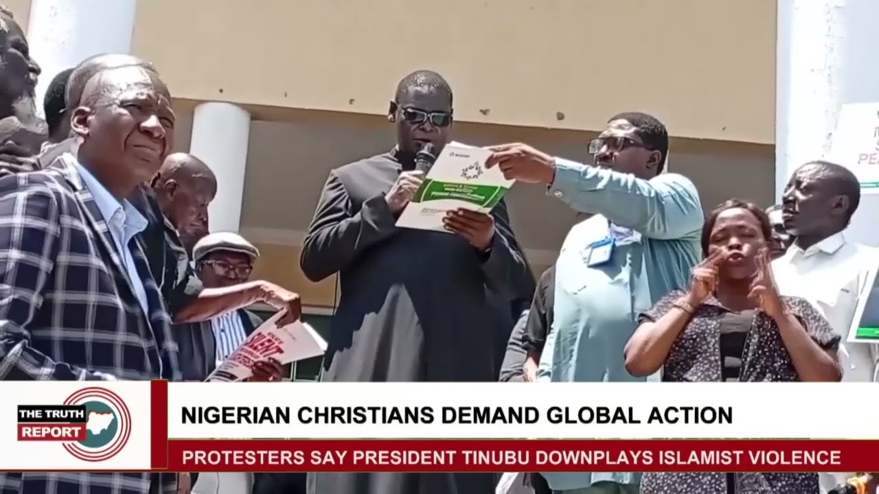 “Enough is Enough”: Thousands of Christians March in Black to Protest Killings in Nigeria