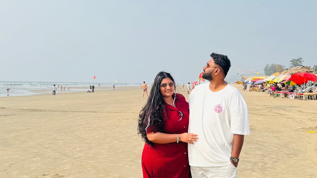 Best Beach in Goa 😍 | Mandrem Beach Ocean Swim | Last Day Vlog