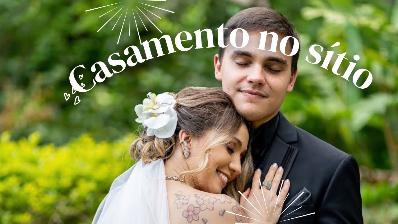 Casamento rústico no sítio