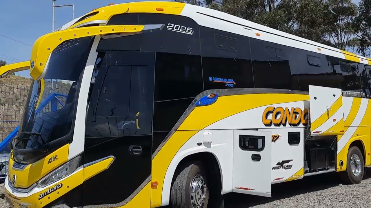 Todo listo para incorporarse a la coopertiva Condorazo y empezar sus viajes a Riobamba Ambato Quito