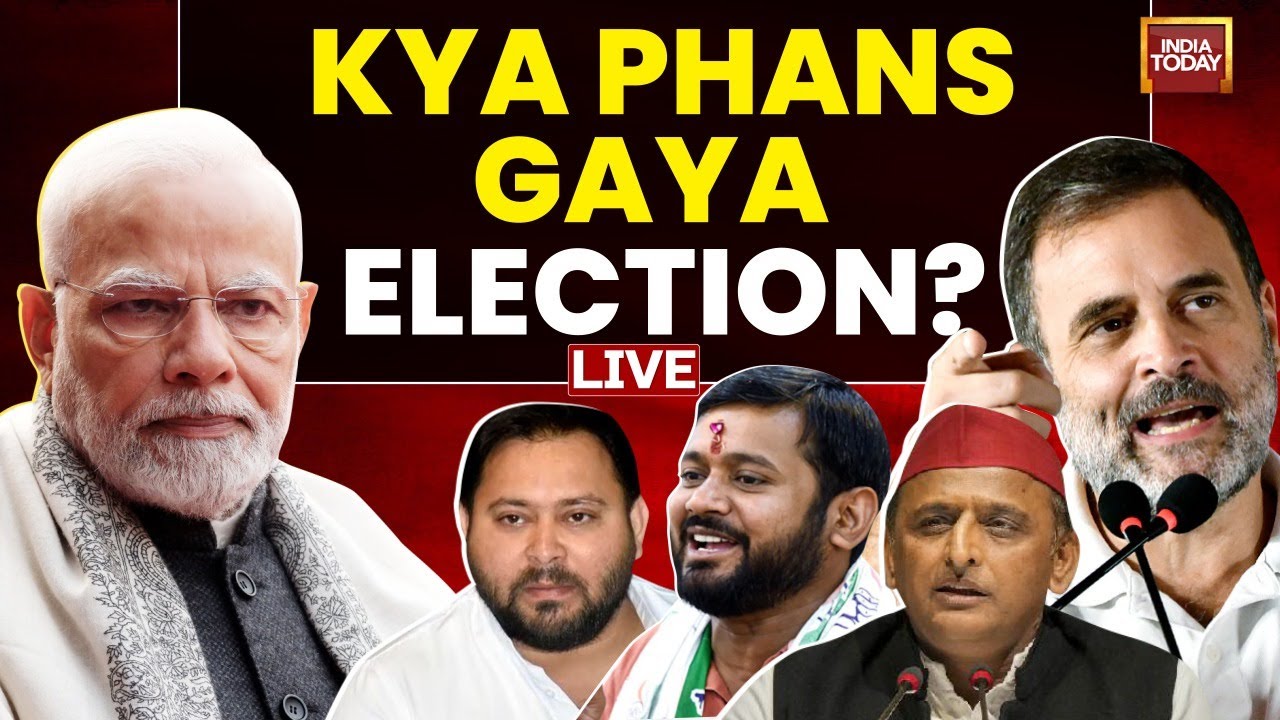 LIVE | Tough Fight Between NDA & 'INDIA' | Lok Sabha Results LIVE | India Election | India Today