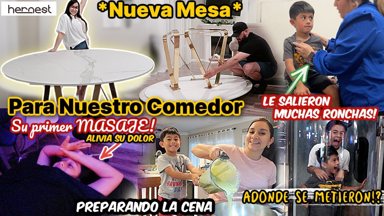 Nos LLEGÓ una NUEVA MESA‼️| Tuve que llevarlo al MÉDICO🧑‍⚕️| ESTO LA VA ALIVIAR🙏|Por PRIMERA VEZ!
