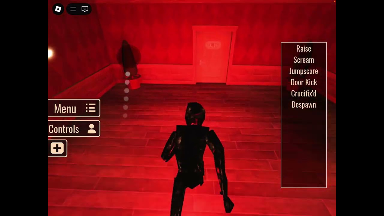 Trolling my dad in ROBLOX DOORS