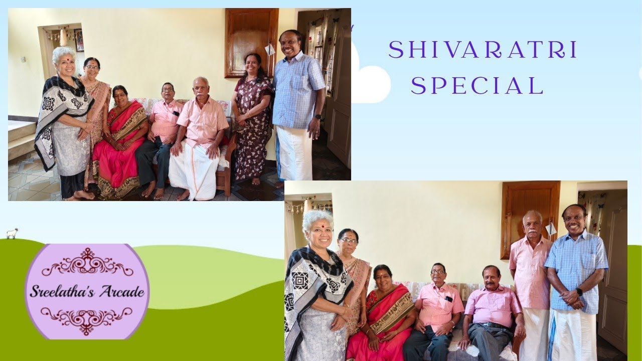 Shivaratri special 🙏 a small get together 😊