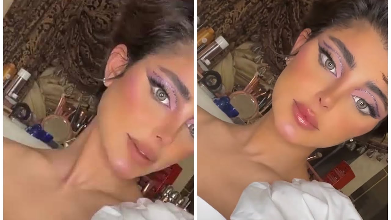 ميك اب تتوريال جميل مع قرافيك لاينر يسحب العين | سناب غدير سلطان