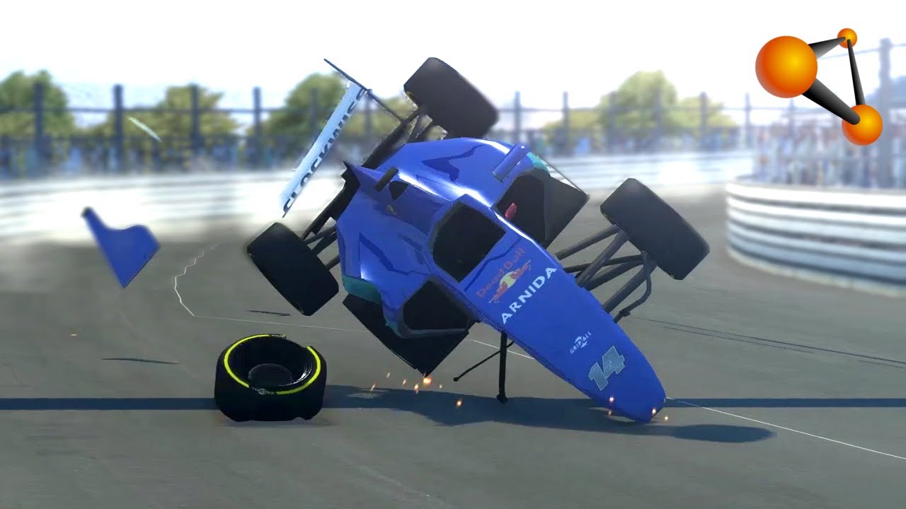 BeamNG.Drive - Formula R Crash Compilation (F1)