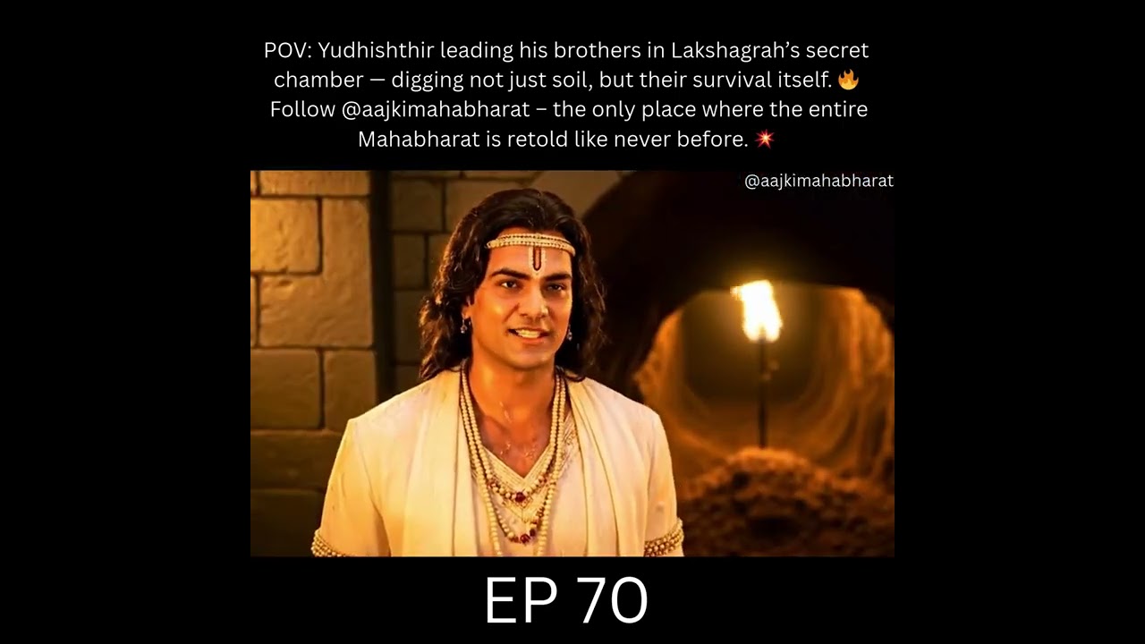 🔥 Lakshagrah Escape Tunnel | Pandavas&rsquo; Secret Survival | Aaj Ki Mahabharat