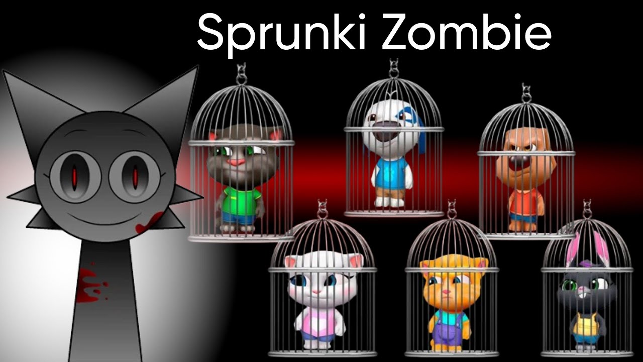 Sprunki Zombie - Dead Talking Friends 😢 / Talking Tom and Friends / AMONG US