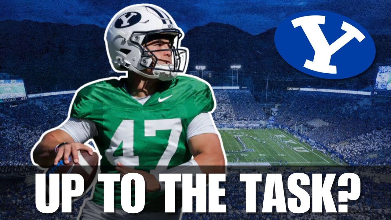 BYU Finds QB1 - Is Bear Bachmeier Up to the Task? Other Thoughts from Camp | Big 12 Uniform Rankings