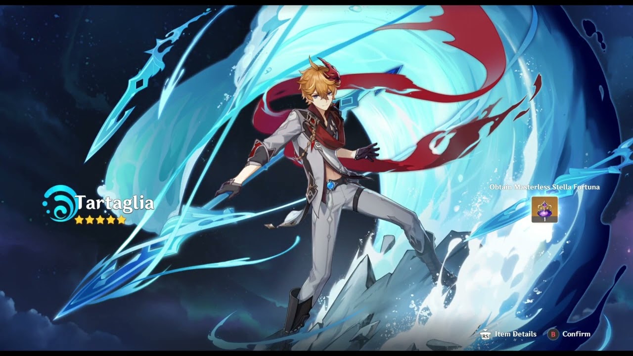 Achieving Lvl 95 Tartaglia/Childe || Genshin Impact