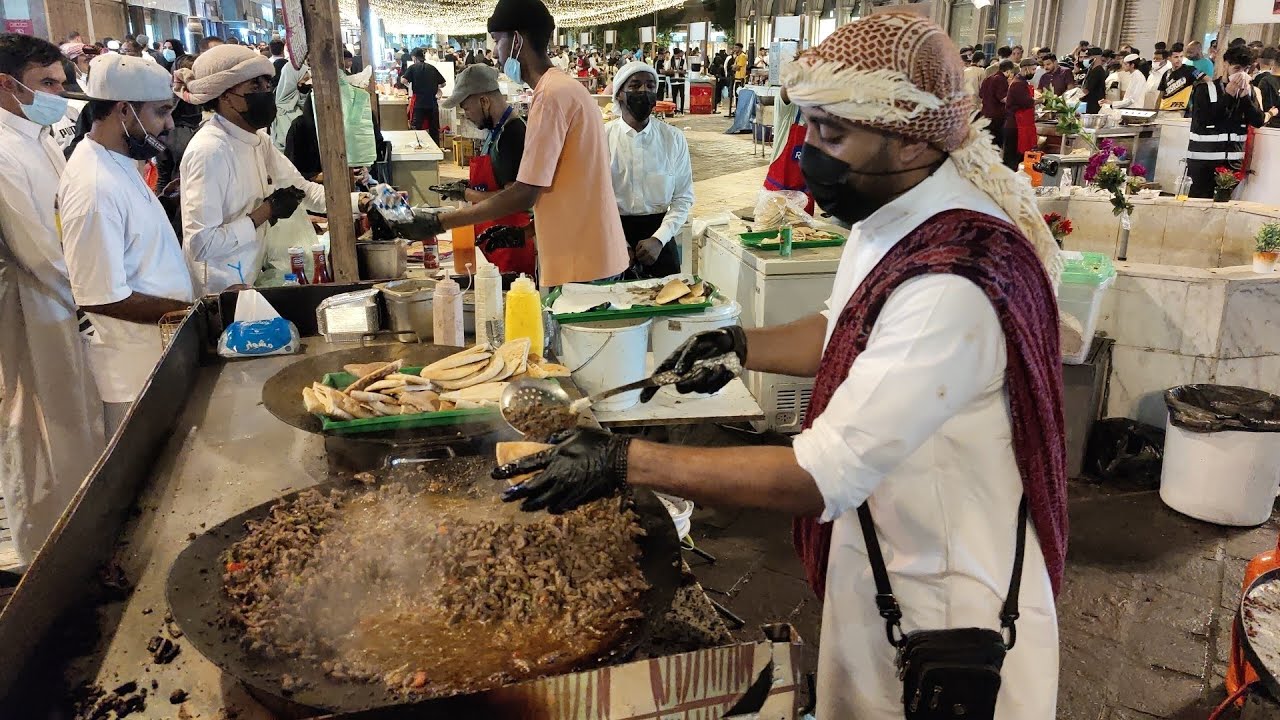 كبدة الشربجي ليالي رمضان أسواق البلد مدينة جدة