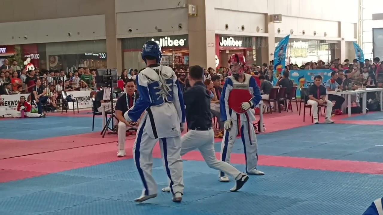 Taekwondo Batang Pinoy 2025 Held @ Robinsons Mall Gensan #batangpinoy #taekwondo 