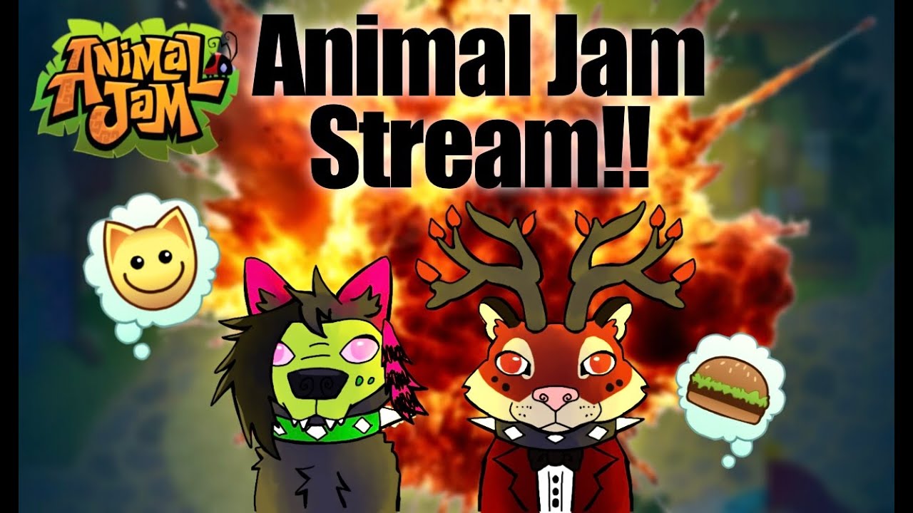 Kit3nz Animal Jam Stream!! Spike Giveaways every 10 subs! Come Chat! ft. Imaginary Strawberry