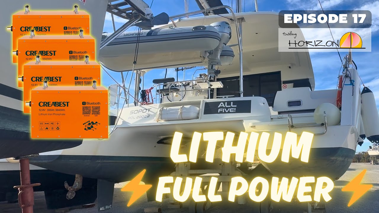 On lance le grand chantier ⚓ Full Lithium et fin des galères d’énergie ⚡️