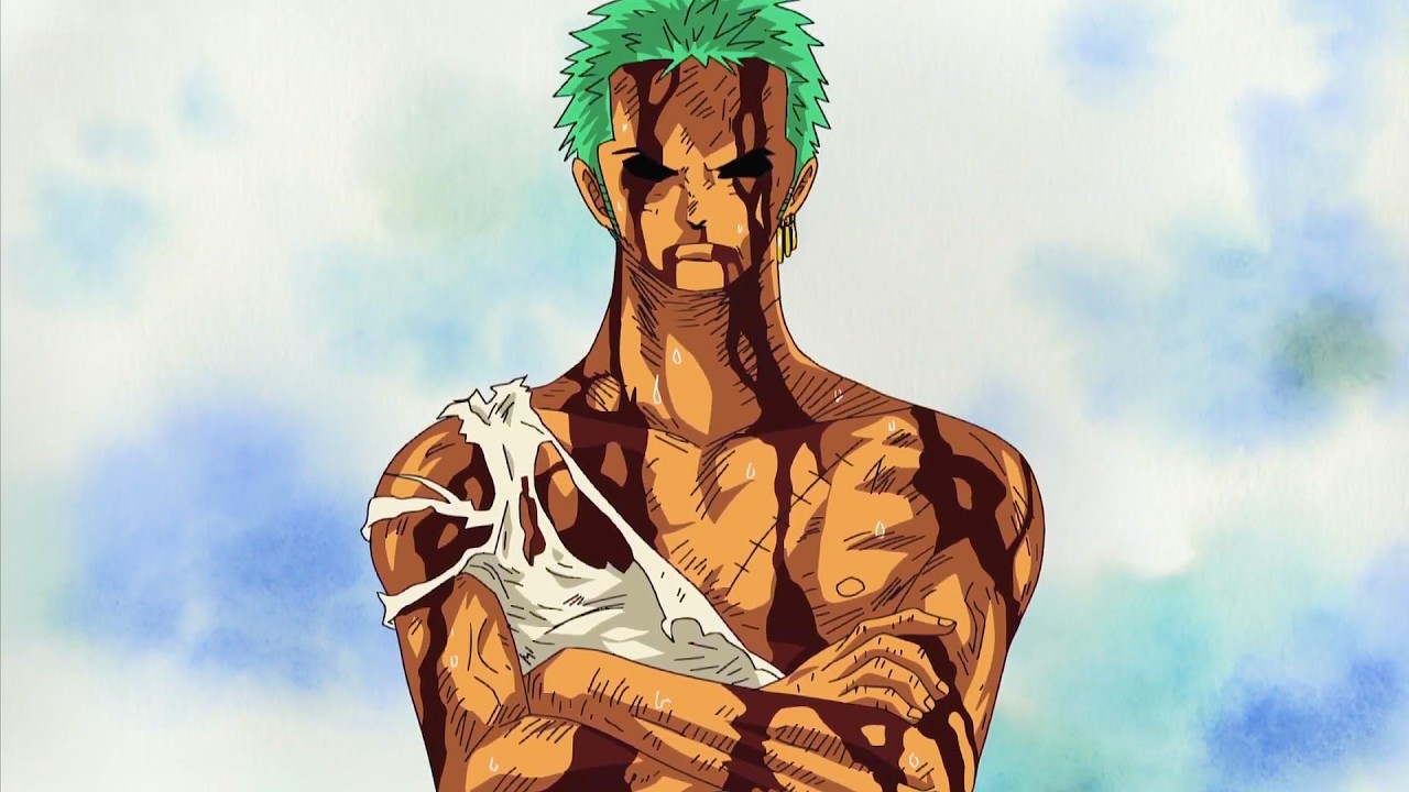 ゾロに訪れる苦い結末…くまの恐るべき能力！zoro vs kuma  [ One Piece ] .