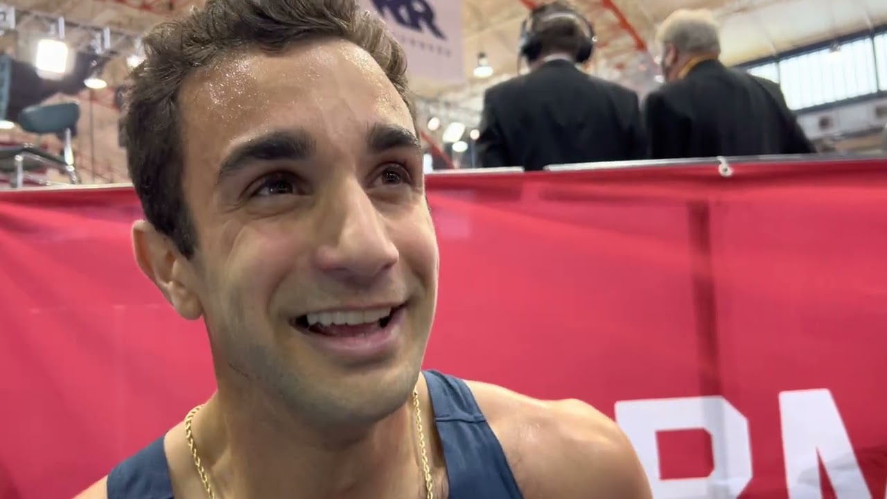 Robby Andrews talks about 2022 Millrose, where he is at in his career