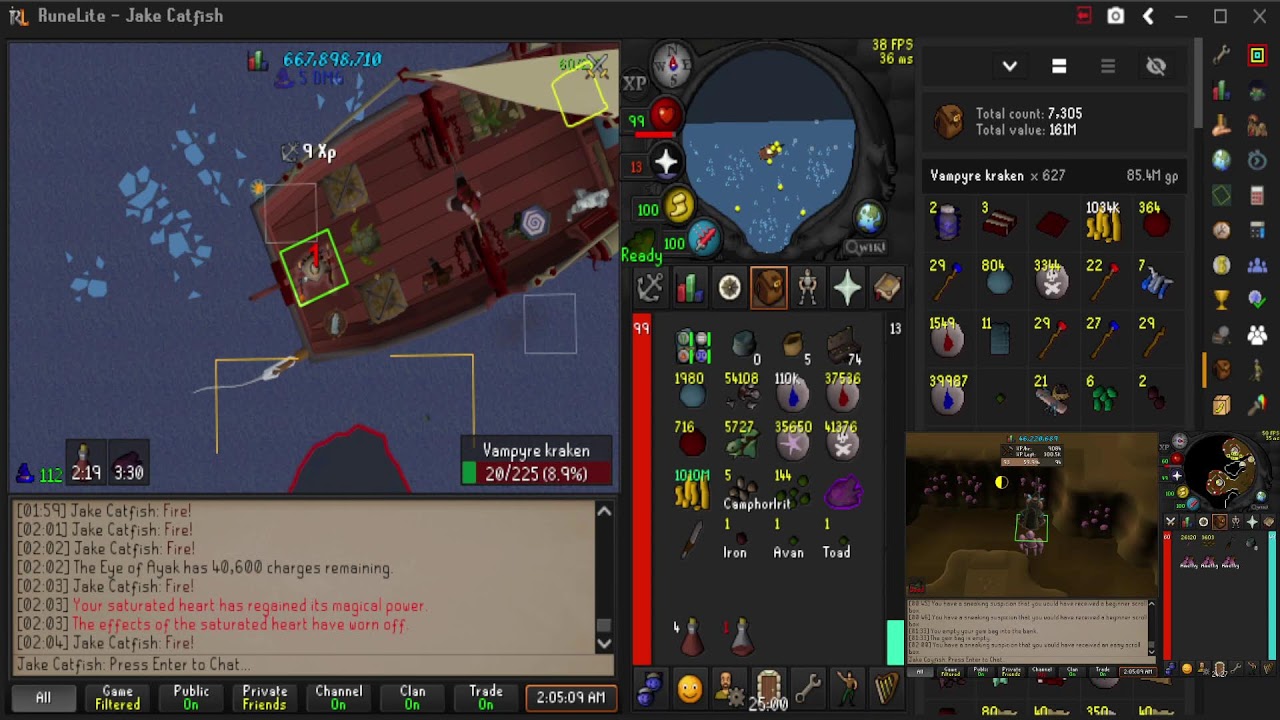 OSRS Stream-Vampyre Kraken