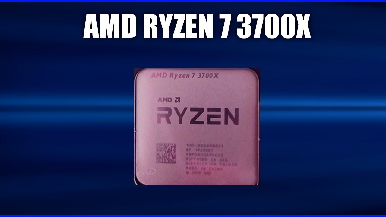 Обзор AMD Ryzen 7 3700X. Характеристики и тесты. Всё что нужно знать перед покупкой!