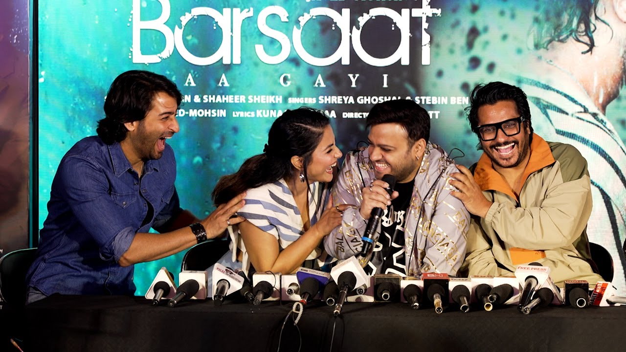 Uncut - Hina Khan, Stebin Ben, Shaheer Sheikh New Song Launch Barsaat Aa Gayi