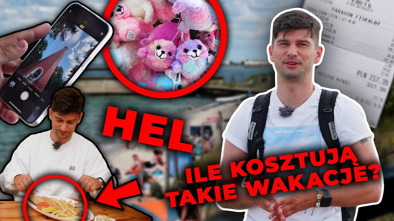 Pojechaliśmy do Helu sprawdzić ceny noclegu, jedzenia i atrakcji.     | BEZCENNE WAKACJE #3
