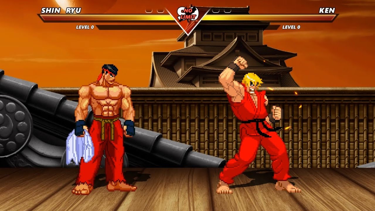 SHIN RYU vs BURNING KEN - High level insane fight❗