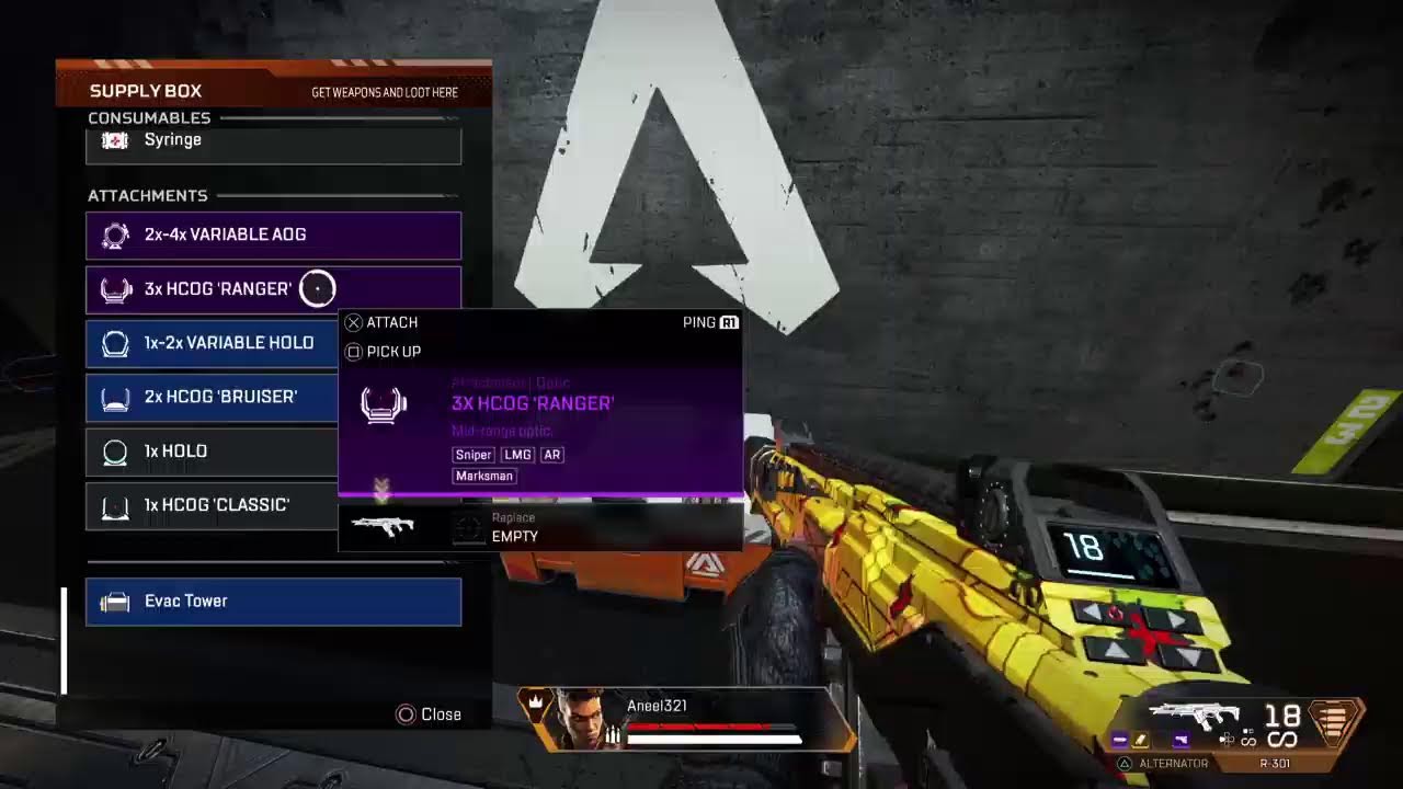 Apex shooting range
